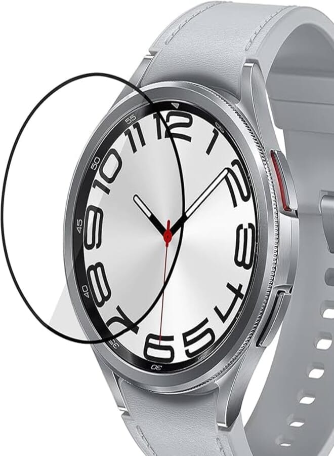 Microsonic Samsung Galaxy Watch 6 Classic 43mm Full Cover Nano Glass Screen Protector